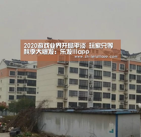 2020游戏业界开局平淡 玩家只等秋季大爆发:乐发lllapp(图4) 乐发lllapp
